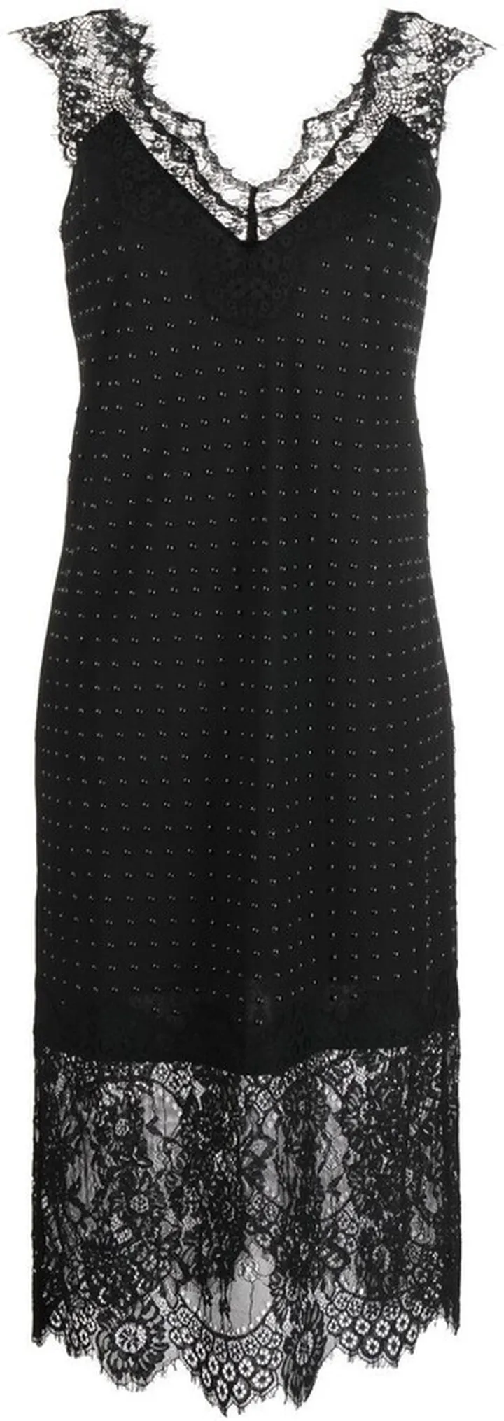 Sleeveless Studded Midi Dress
