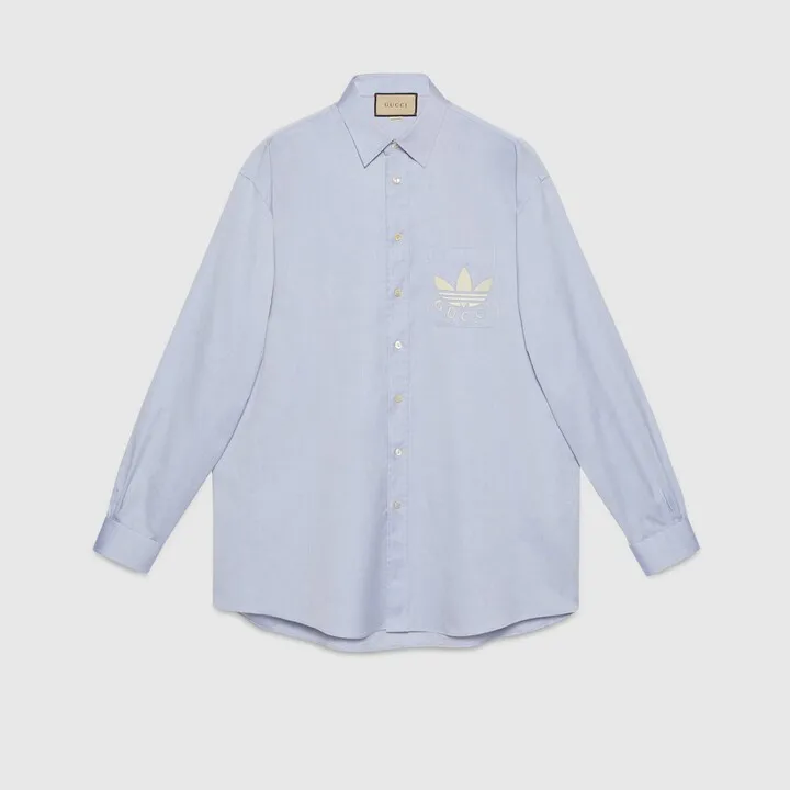 adidas x Gucci cotton shirt