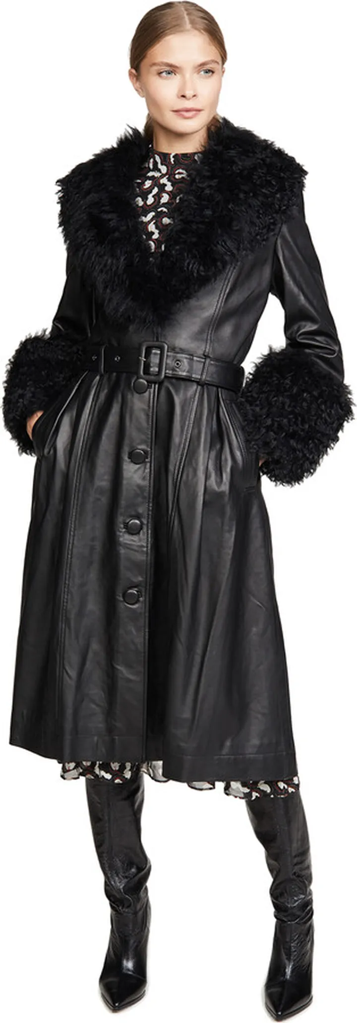 Saks Potts foxy shearling (lamb shearling)