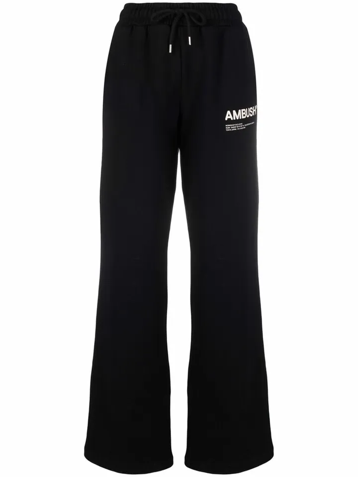 Logo-Print Fleece Track Pants