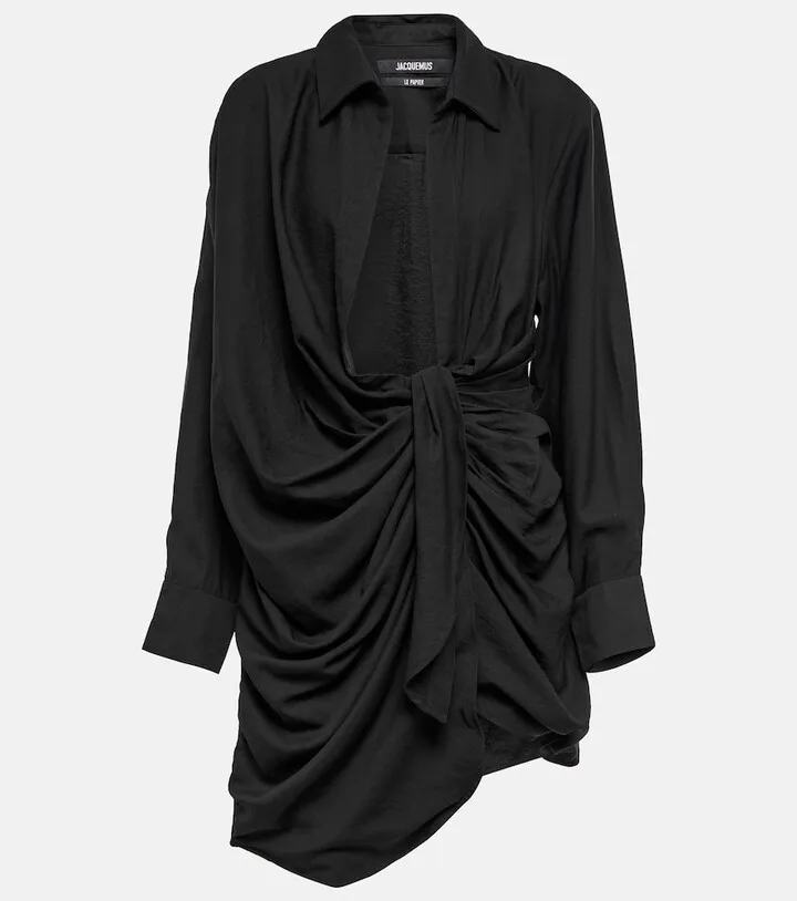 La Robe Bahia gathered minidress