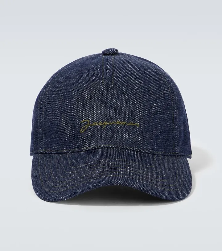 La Casquette de Nimes denim baseball cap