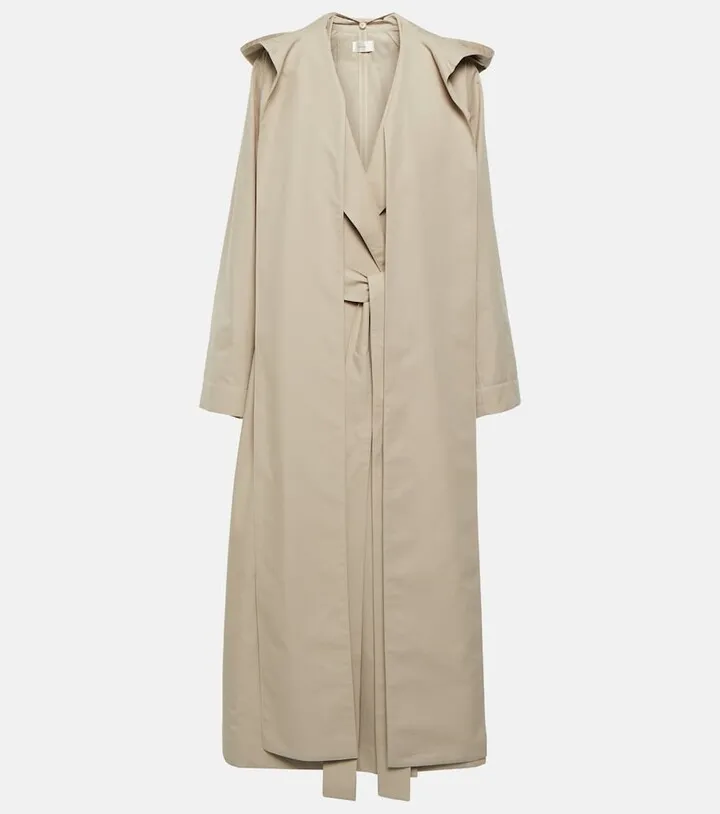 Badva cotton trench coat