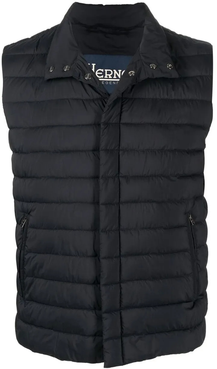Padded Press-Stud Vest