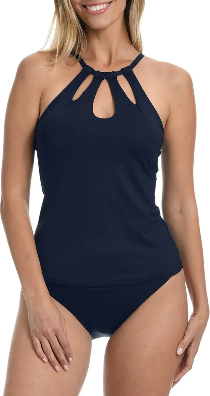 High Neck Tankini Top