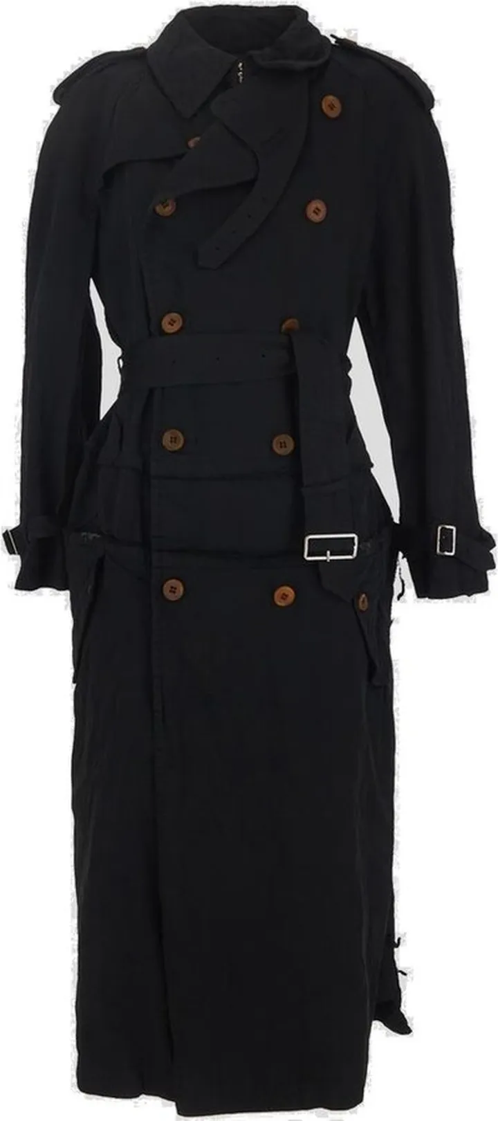 Comme des Garçons Belted Waist Trench Coat