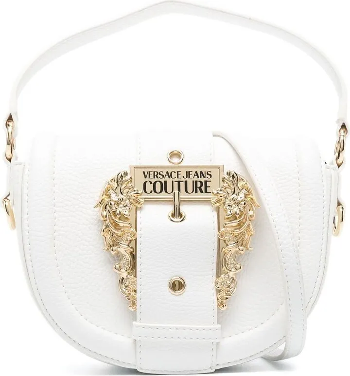 Logo Belt-Buckle Shoulder Bag