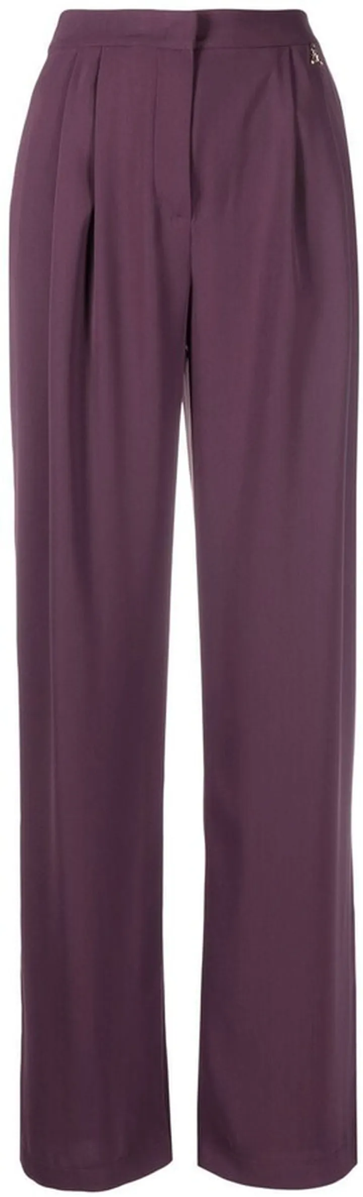 High-Waisted Tailored Trousers
