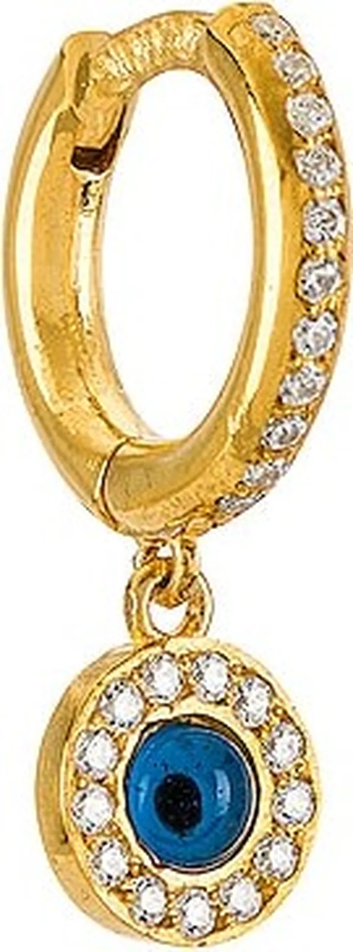 Protection Midi Single Hoop Earring