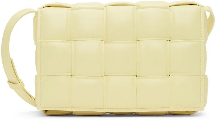 Bottega Veneta Yellow Padded Cassette Bag