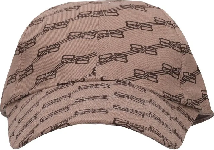 BB Logo printed cotton cap