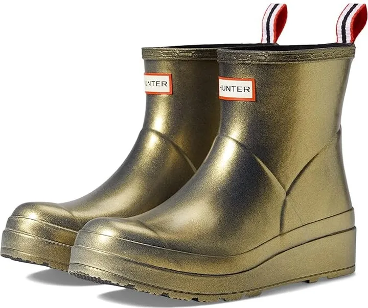 Hunter Original Play Boot Short Nebula (Gold) Women's Shoes