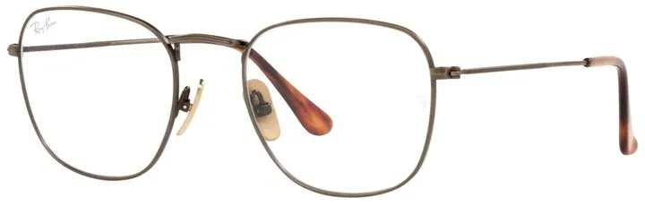 Ray-Ban RX8157V Franck Titanium Optics Men's Square Eyeglasses