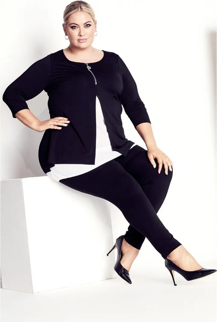 AVENUE | Women's Plus Size Tamara Tunic - ivory - 18W