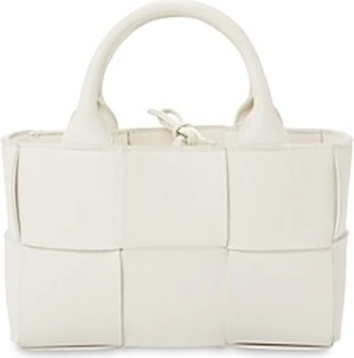 Bottega Veneta Candy Arco Woven Leather Tote