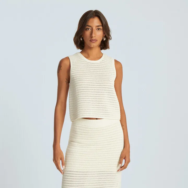 The Crochet Knit Cami