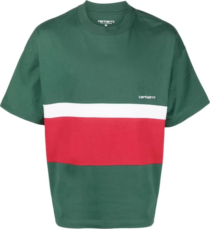 stripe-detail T-shirt