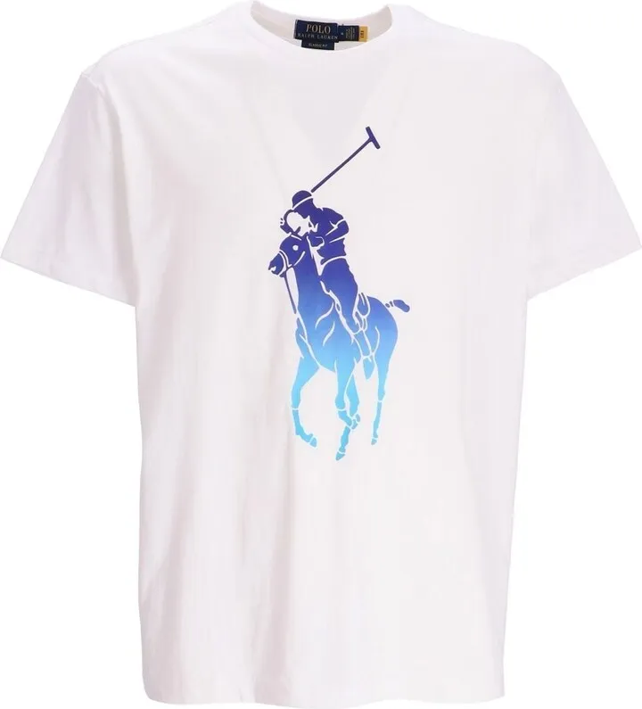 Polo Pony-print cotton T-shirt