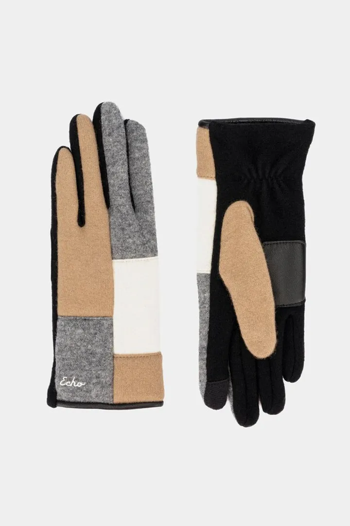 Quilted Colorblock Glove