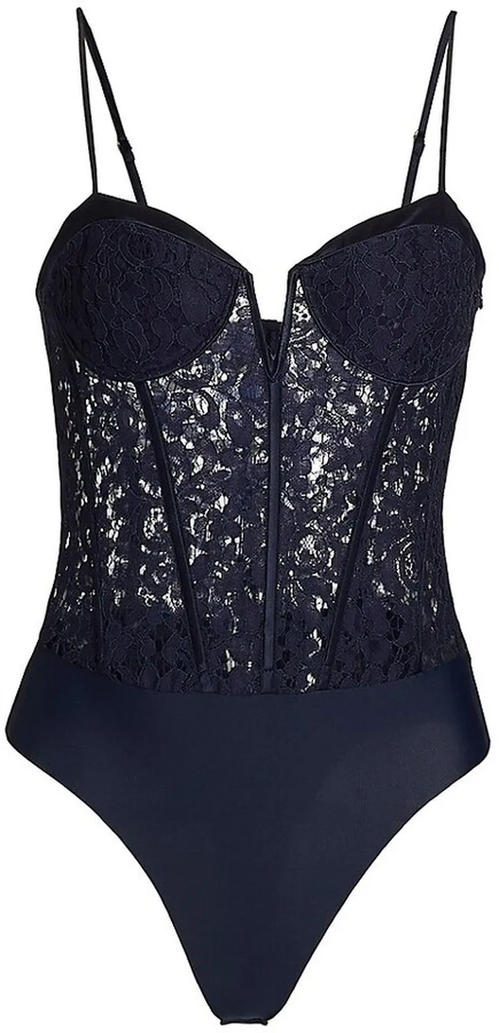 Lace Corset Bodysuit