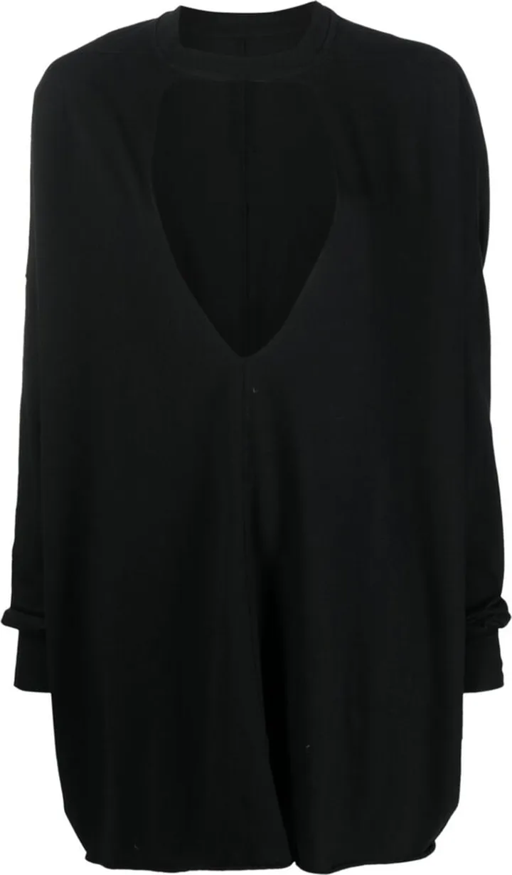 Eclipse cut-out tunic top
