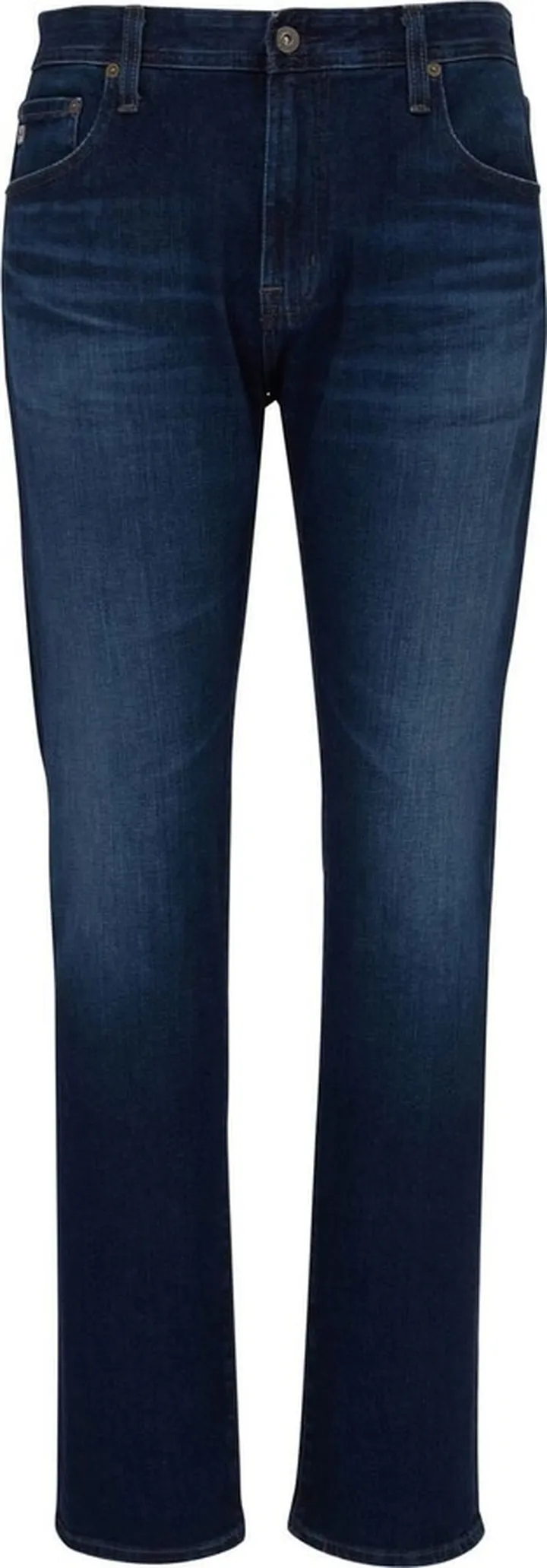 Whiskering-Effect High-Rise Jeans