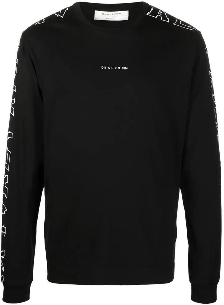 logo-print long-sleeve T-shirt