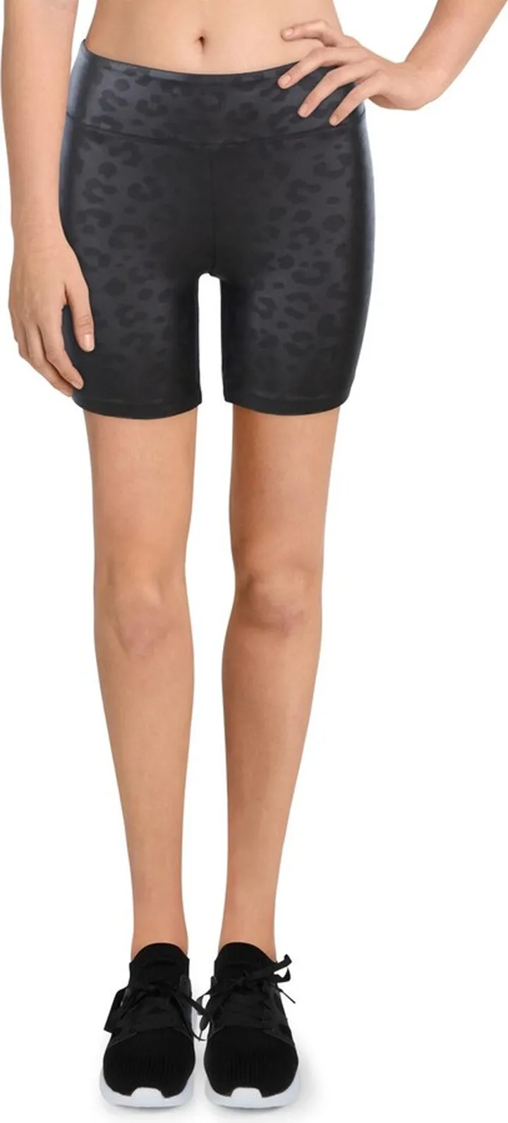 Womens High Rise Workout Bike Short