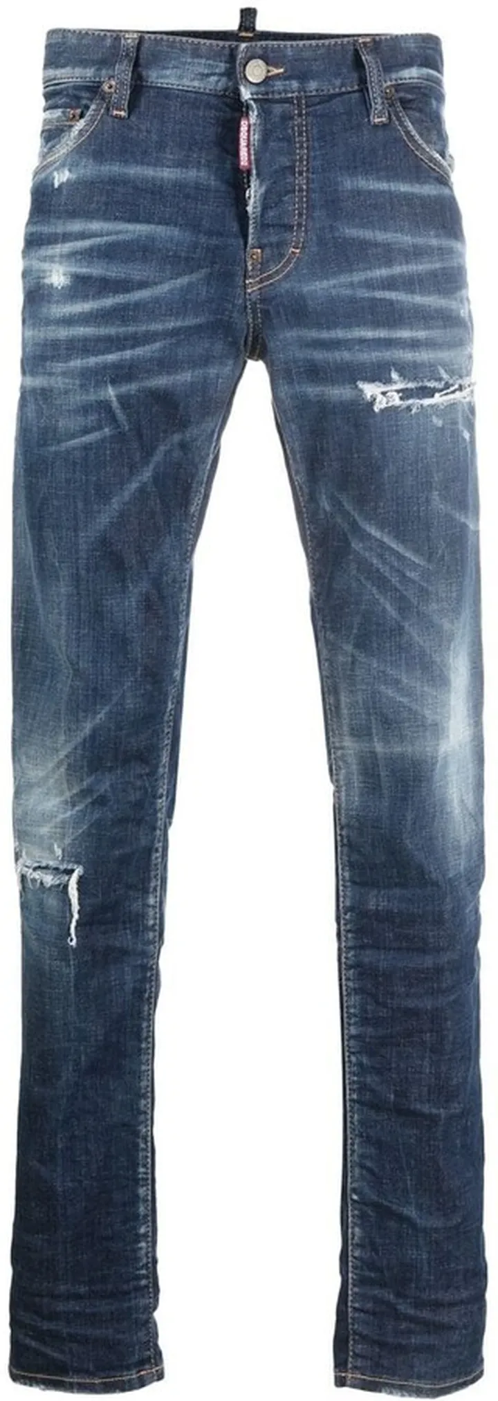 Logo-Patch Denim Jeans