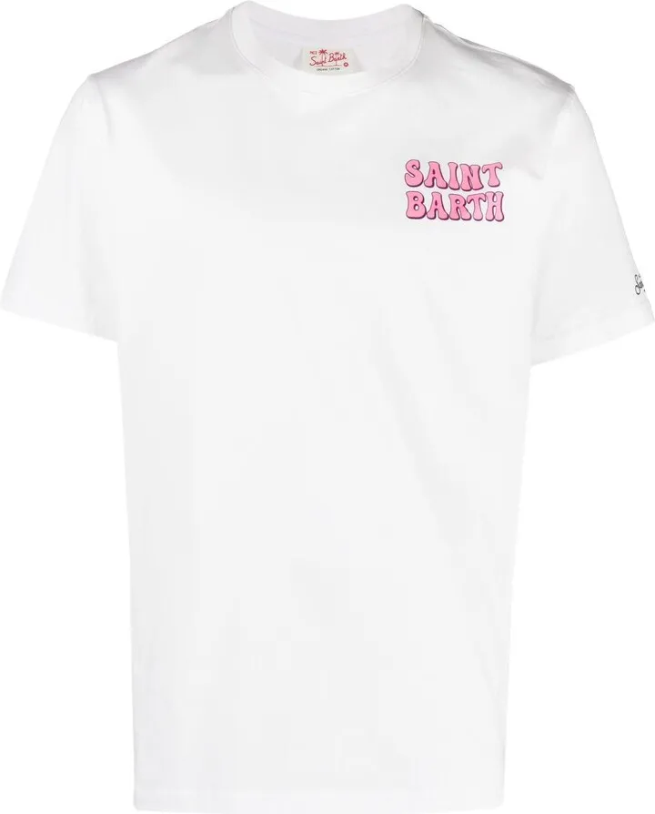 logo-print cotton T-shirt