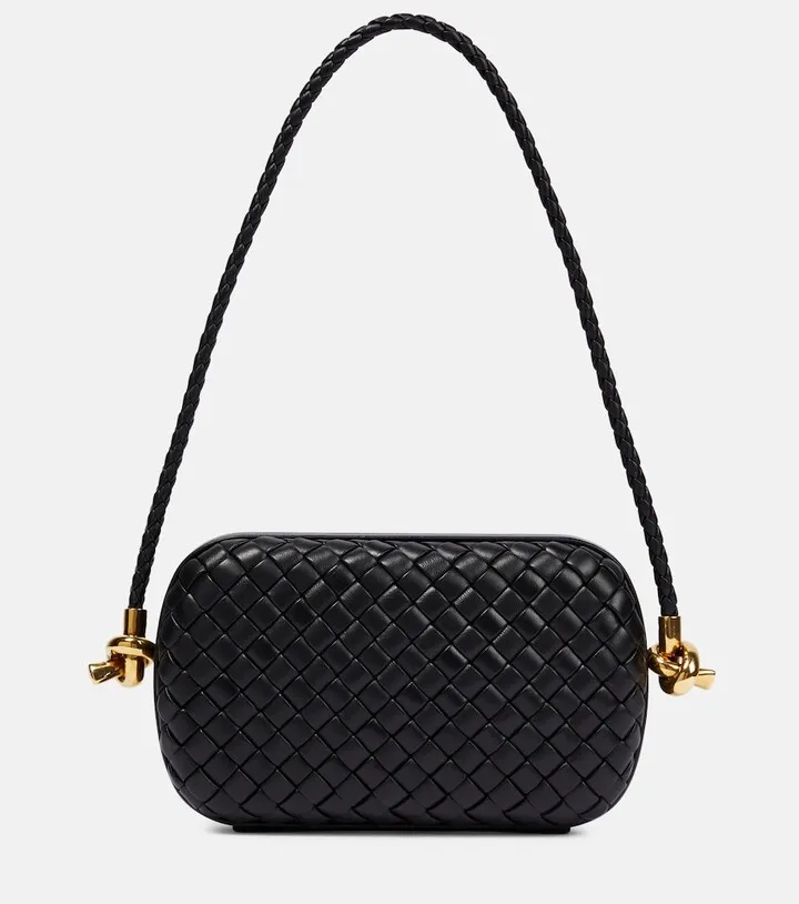 Knot Mini leather shoulder bag