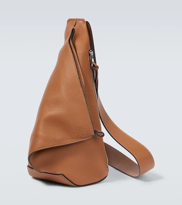 Anton leather shoulder bag