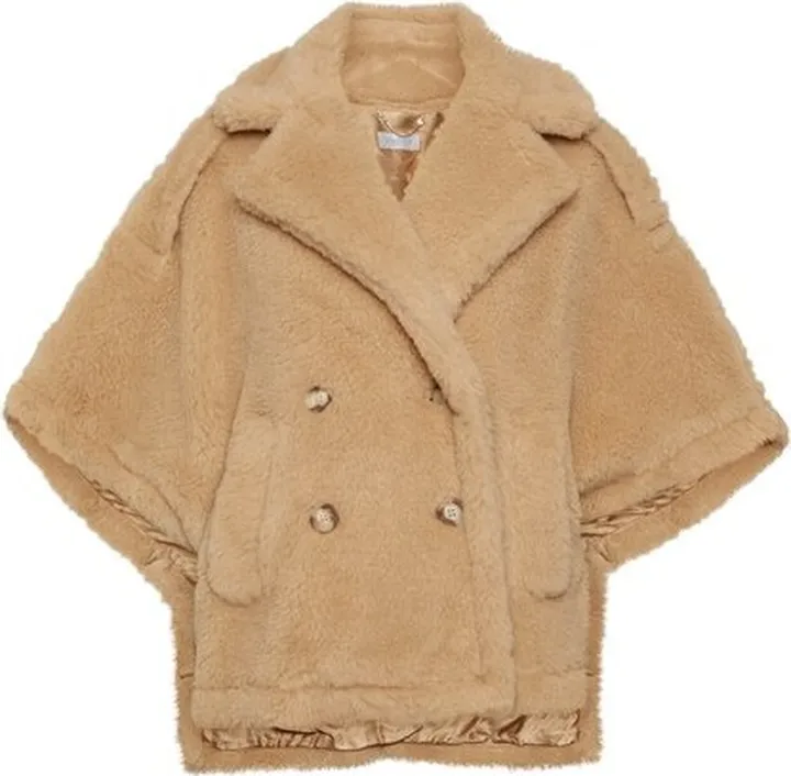Teddy fabric cape Adesso
