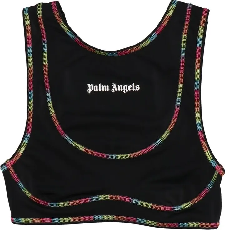 Palm Angels Rainbow Miami Sporty Top
