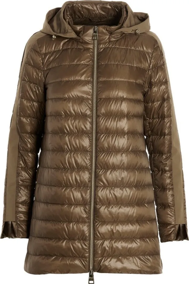 Herno Hooded Zipped Down Jacket