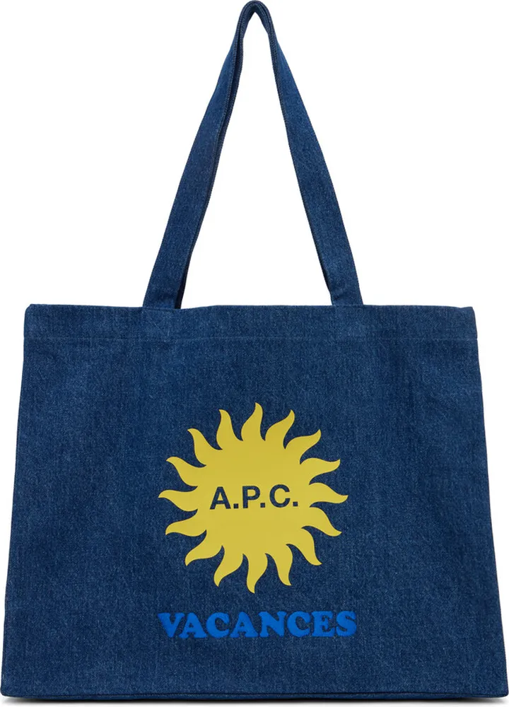 A.P.C. Indigo Diane 'Vacances' Tote