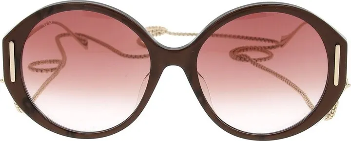 Gucci Eyewear Round Frame Sunglasses