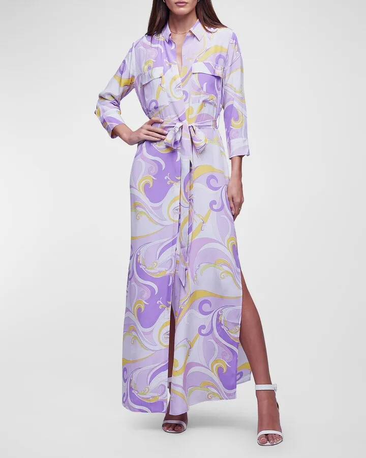 Cameron Maxi Shirtdress