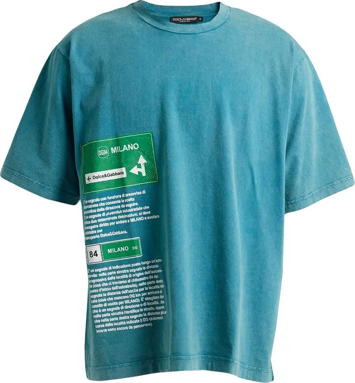 T-shirt Turquoise