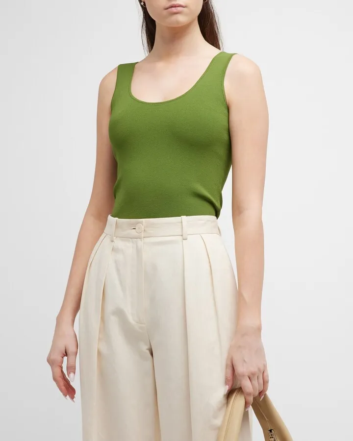 Scoop-Neck Tank Top