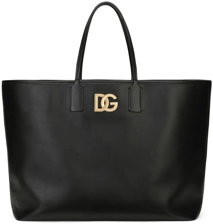 Logo-Plaque Tote Bag