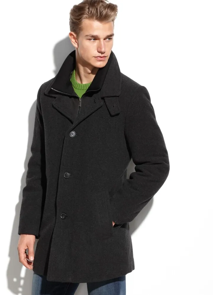 Calvin Klein Coleman Wool-Blend Overcoat