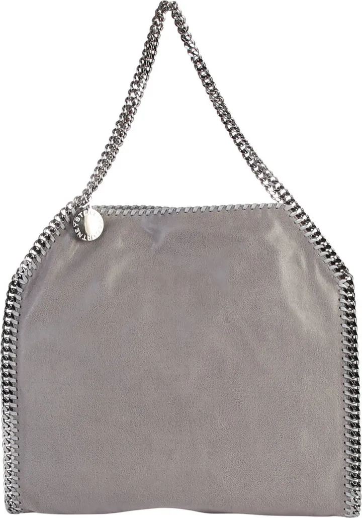 Grey Falabella Double Chain Bag