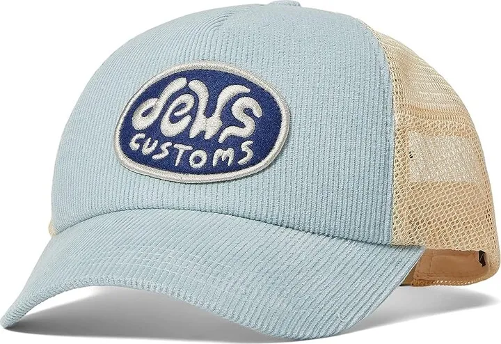 Deus Ex Machina Roger Cord Trucker (Smoke Blue) Caps
