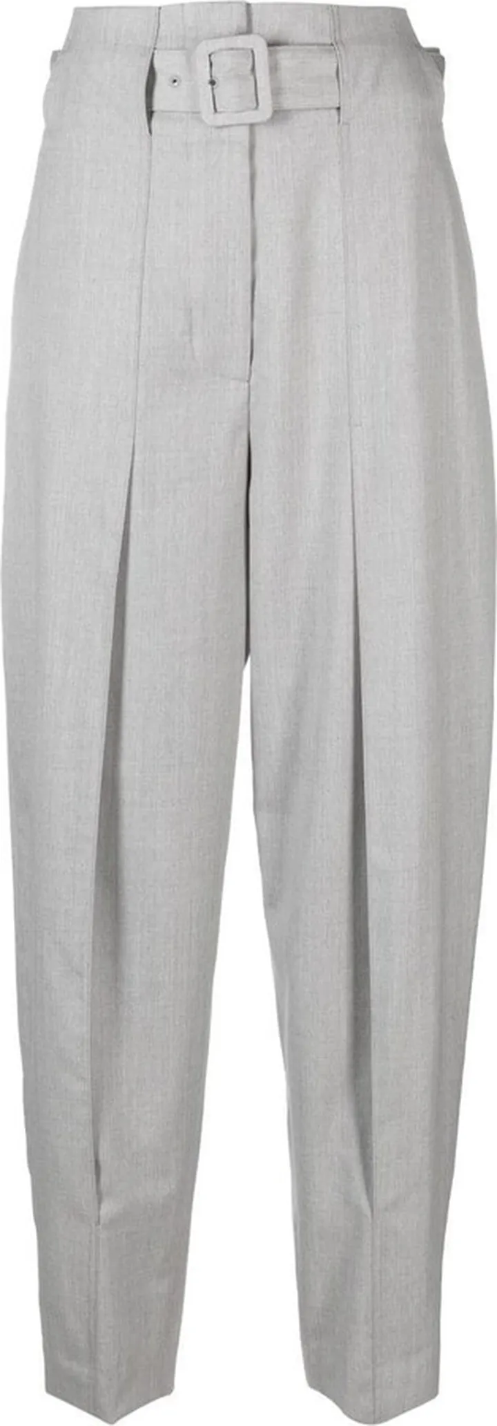 High-Waisted Tailored Trousers