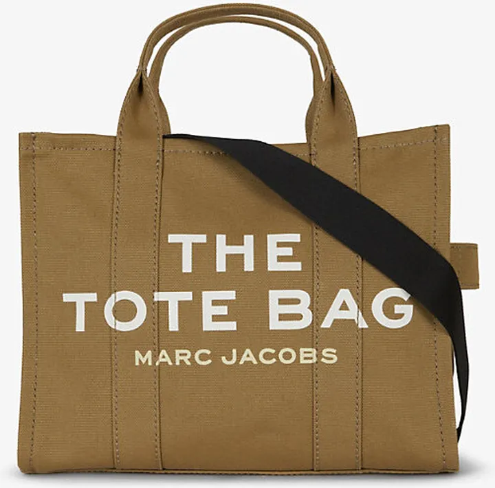 Womens Slate Green The Tote Cotton-canvas Tote bag