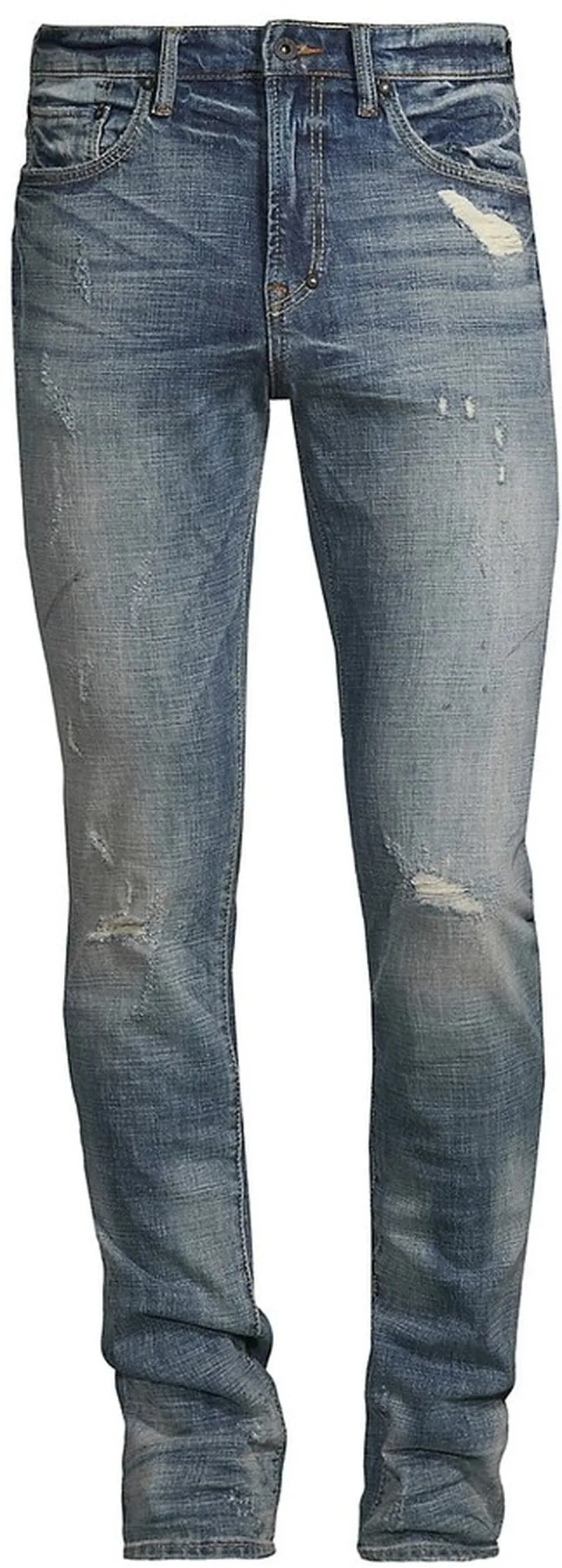 Windsor Distressed Ripped Knee Stretch Skinny Jeans
