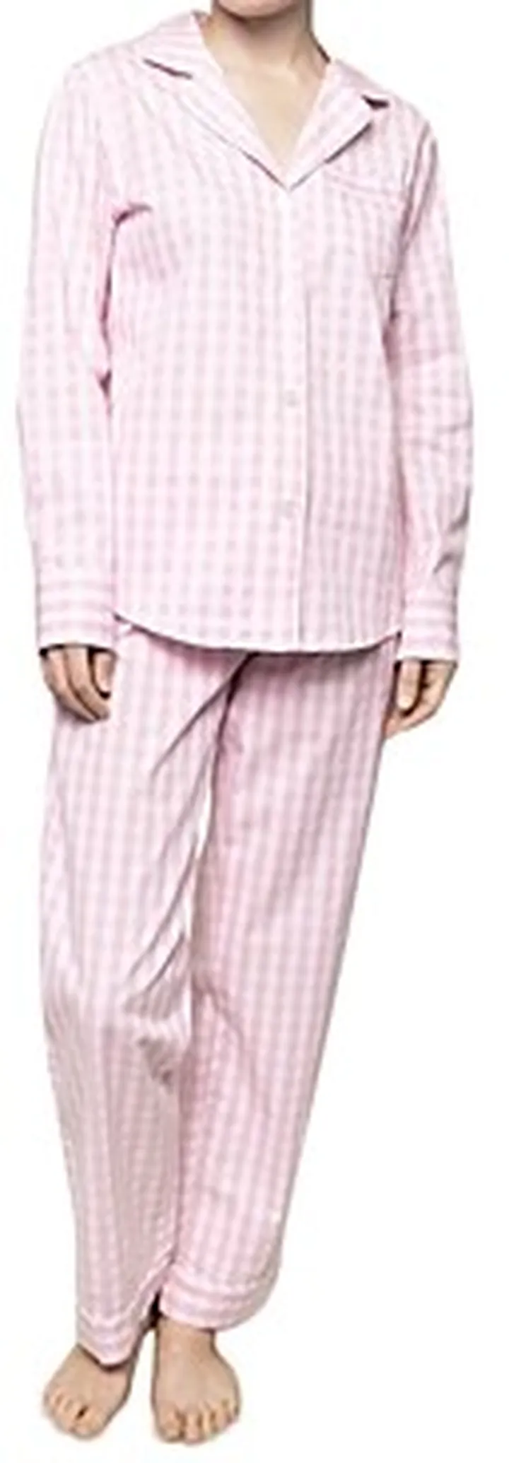 Petite Plume Gingham Cotton Pajama Set