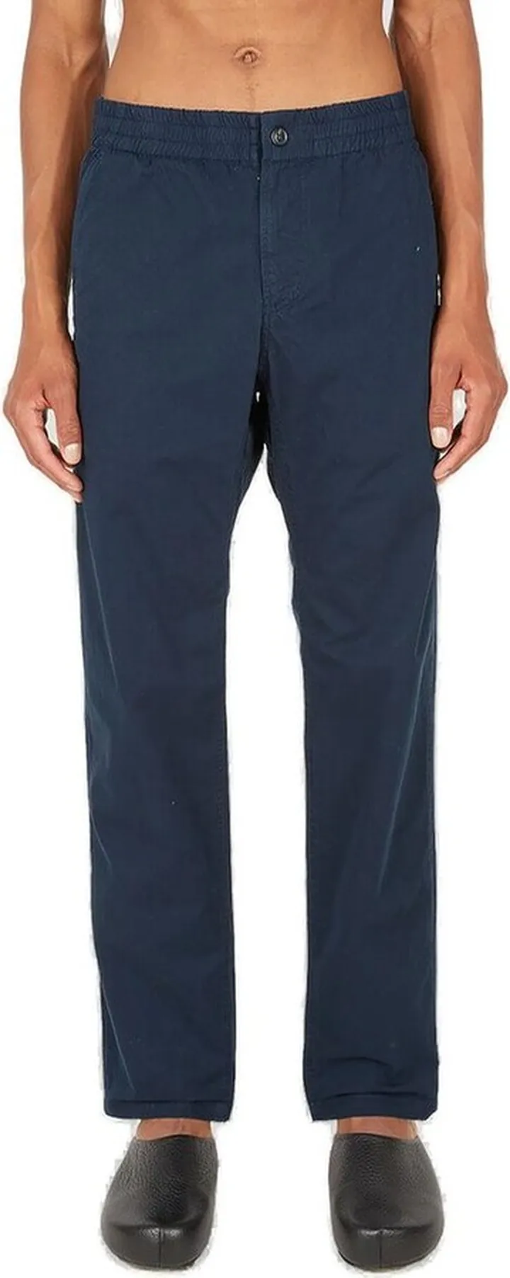 A.P.C. Elasticated Waistband Straight-Leg Trousers