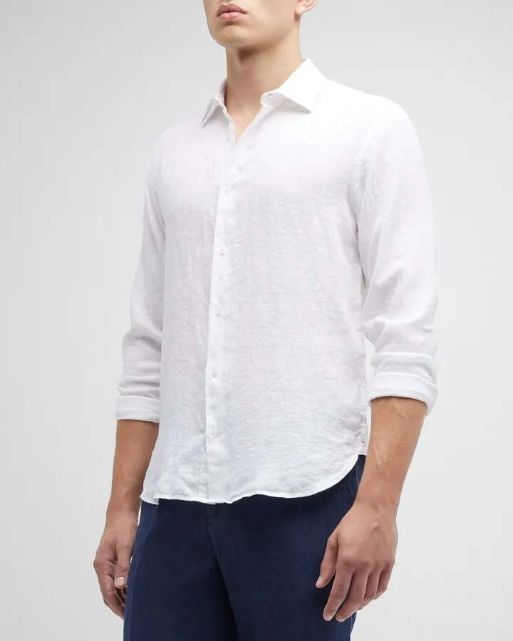 Men's Giles Linen Sport Shirt